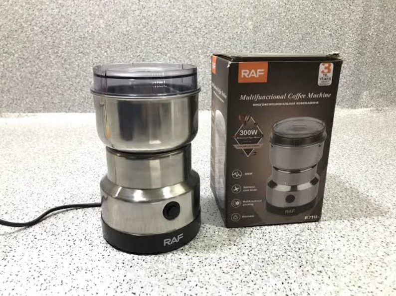 Electric Masala Grinder-Stainless Steel 4 Blades-300watt